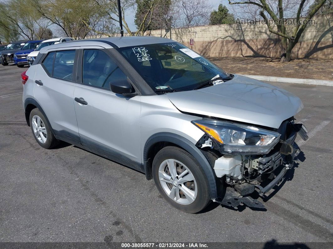 2020 Nissan Kicks S Xtronic Cvt Silver vin: 3N1CP5BVXLL485675