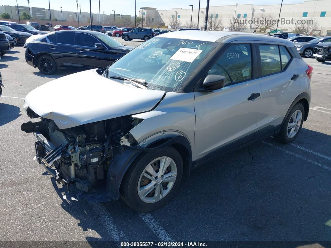 2020 Nissan Kicks S Xtronic Cvt Silver vin: 3N1CP5BVXLL485675