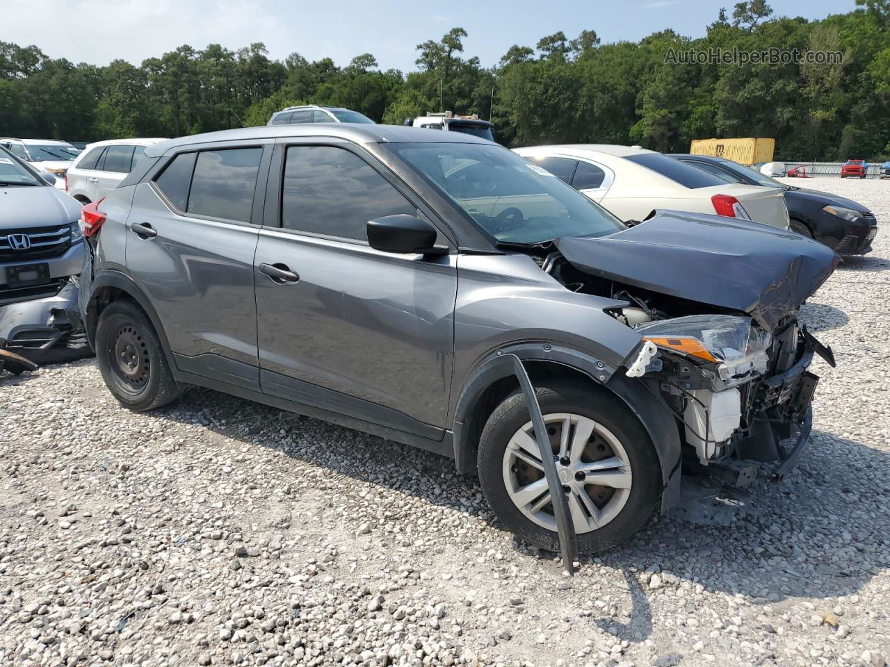 2020 Nissan Kicks S Gray vin: 3N1CP5BVXLL515564