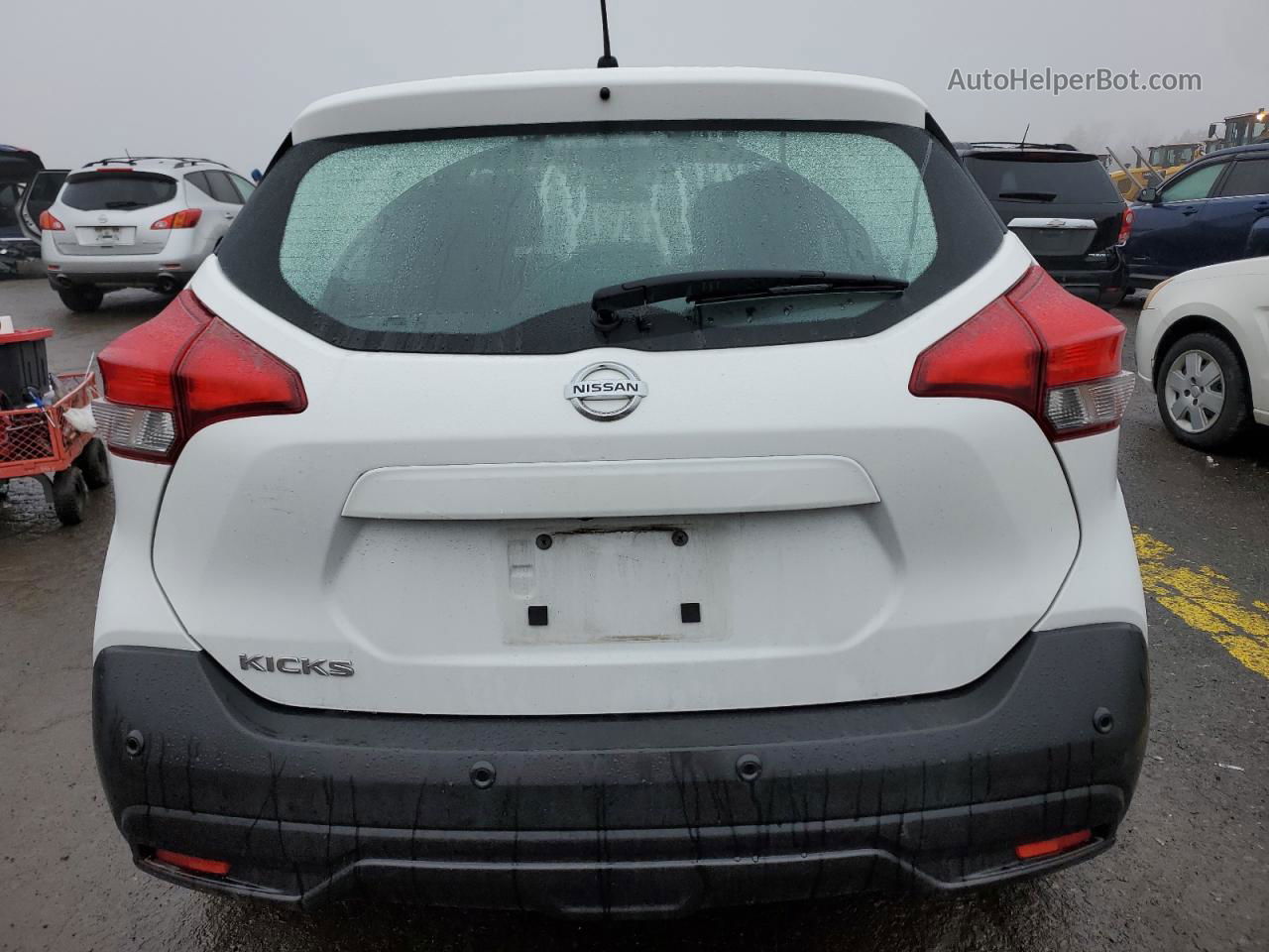 2020 Nissan Kicks S White vin: 3N1CP5BVXLL552498