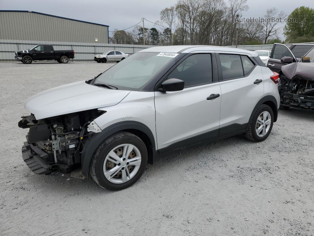 2020 Nissan Kicks S Silver vin: 3N1CP5BVXLL567678