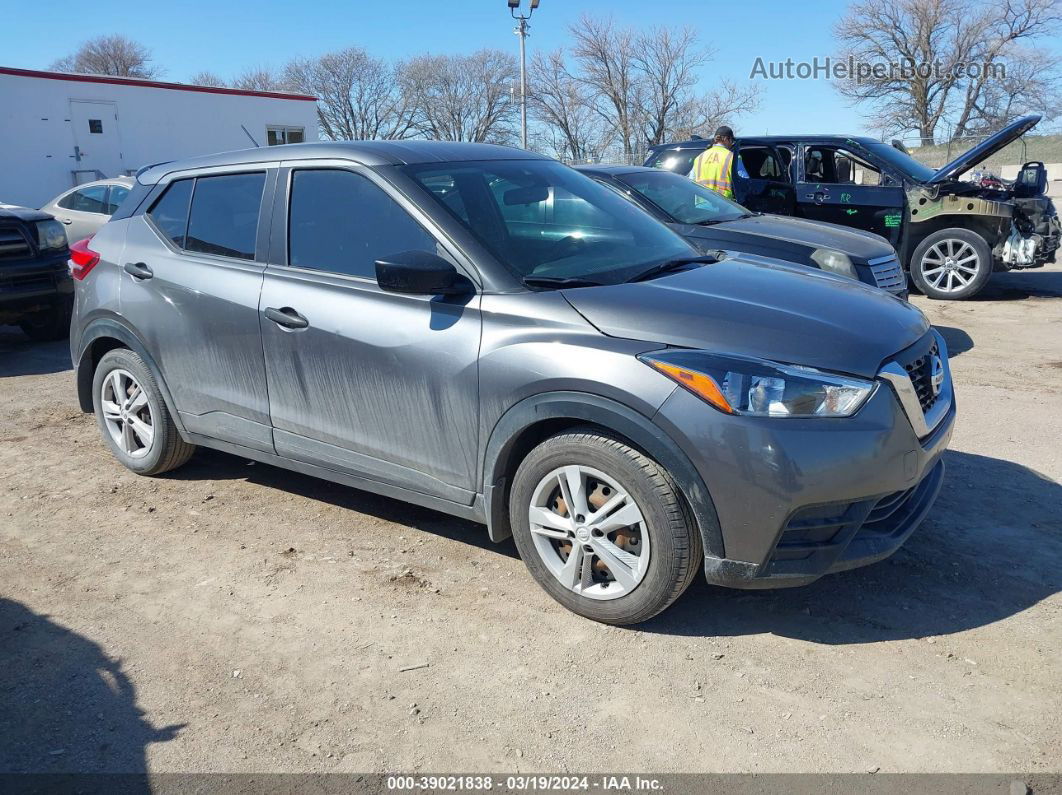 2020 Nissan Kicks S Xtronic Cvt Gray vin: 3N1CP5BVXLL570533