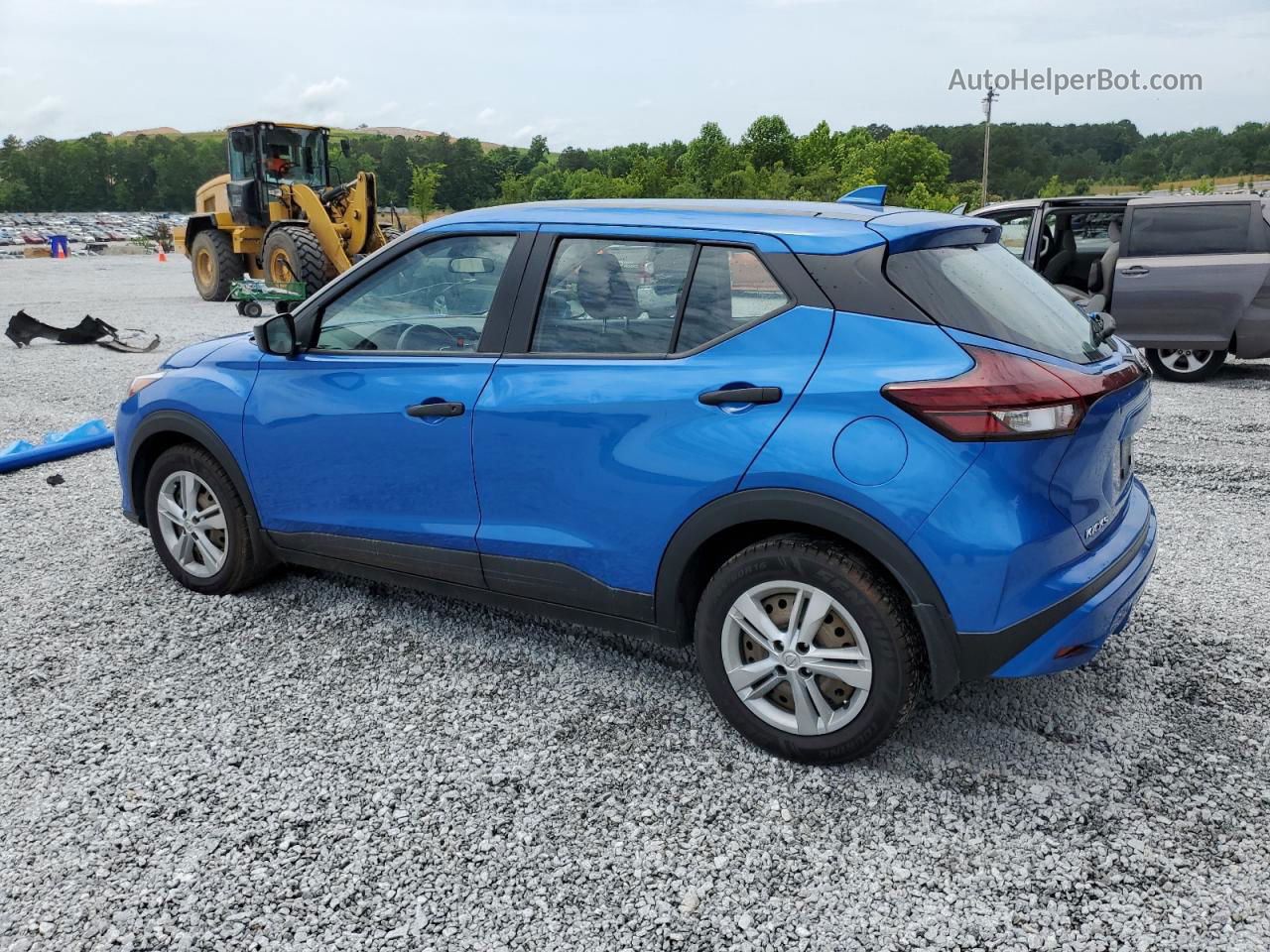 2022 Nissan Kicks S Blue vin: 3N1CP5BVXNL474601