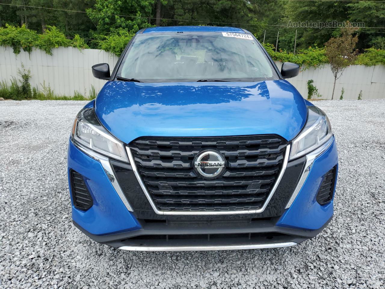 2022 Nissan Kicks S Blue vin: 3N1CP5BVXNL474601