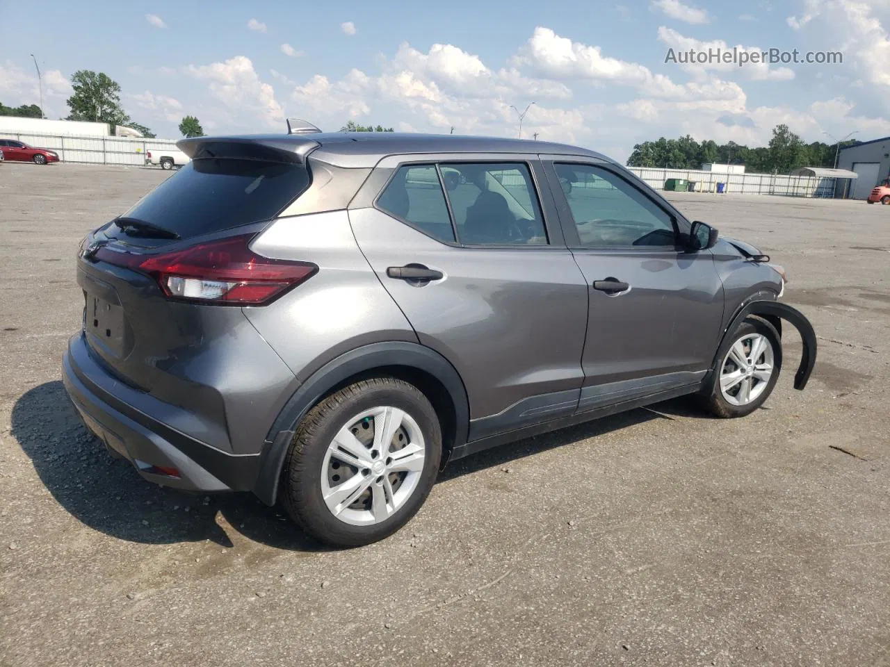 2022 Nissan Kicks S Gray vin: 3N1CP5BVXNL489566