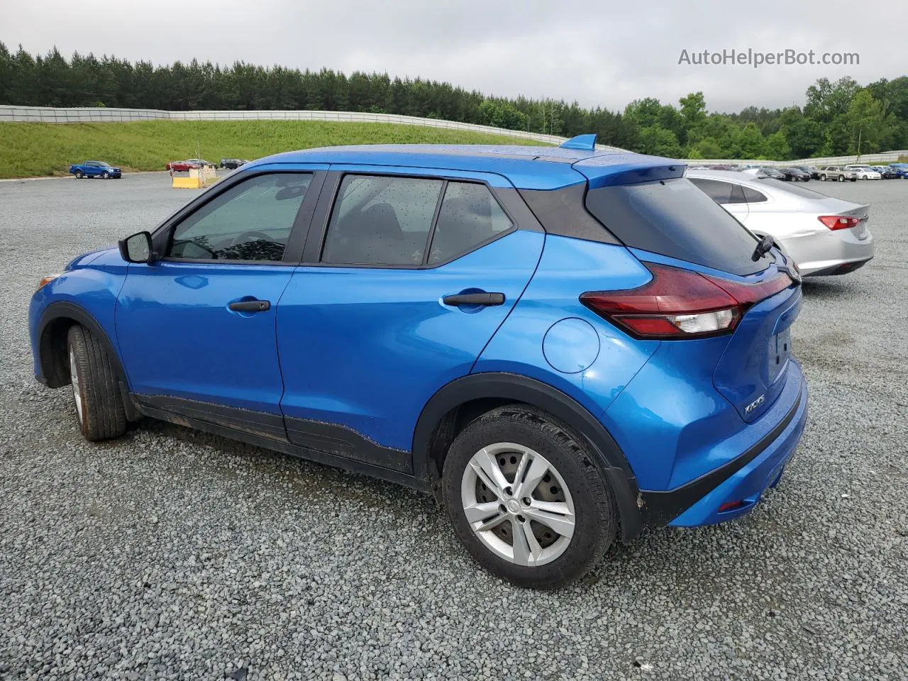 2022 Nissan Kicks S Blue vin: 3N1CP5BVXNL518547