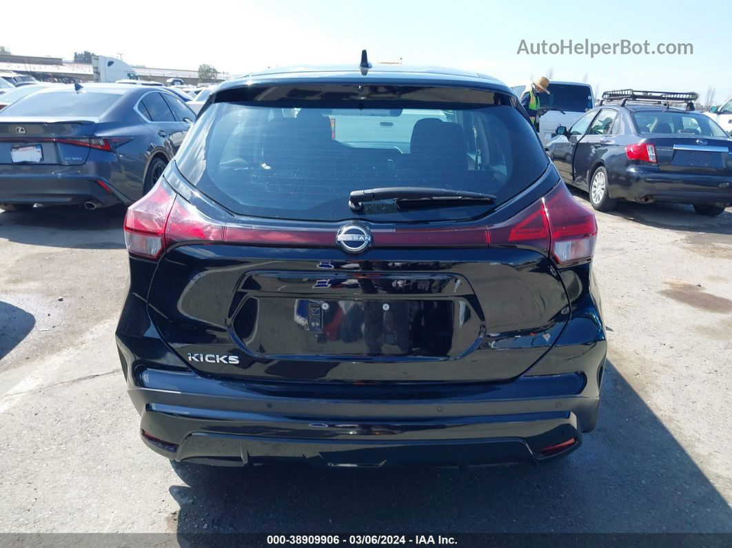 2022 Nissan Kicks S Xtronic Cvt Black vin: 3N1CP5BVXNL518600