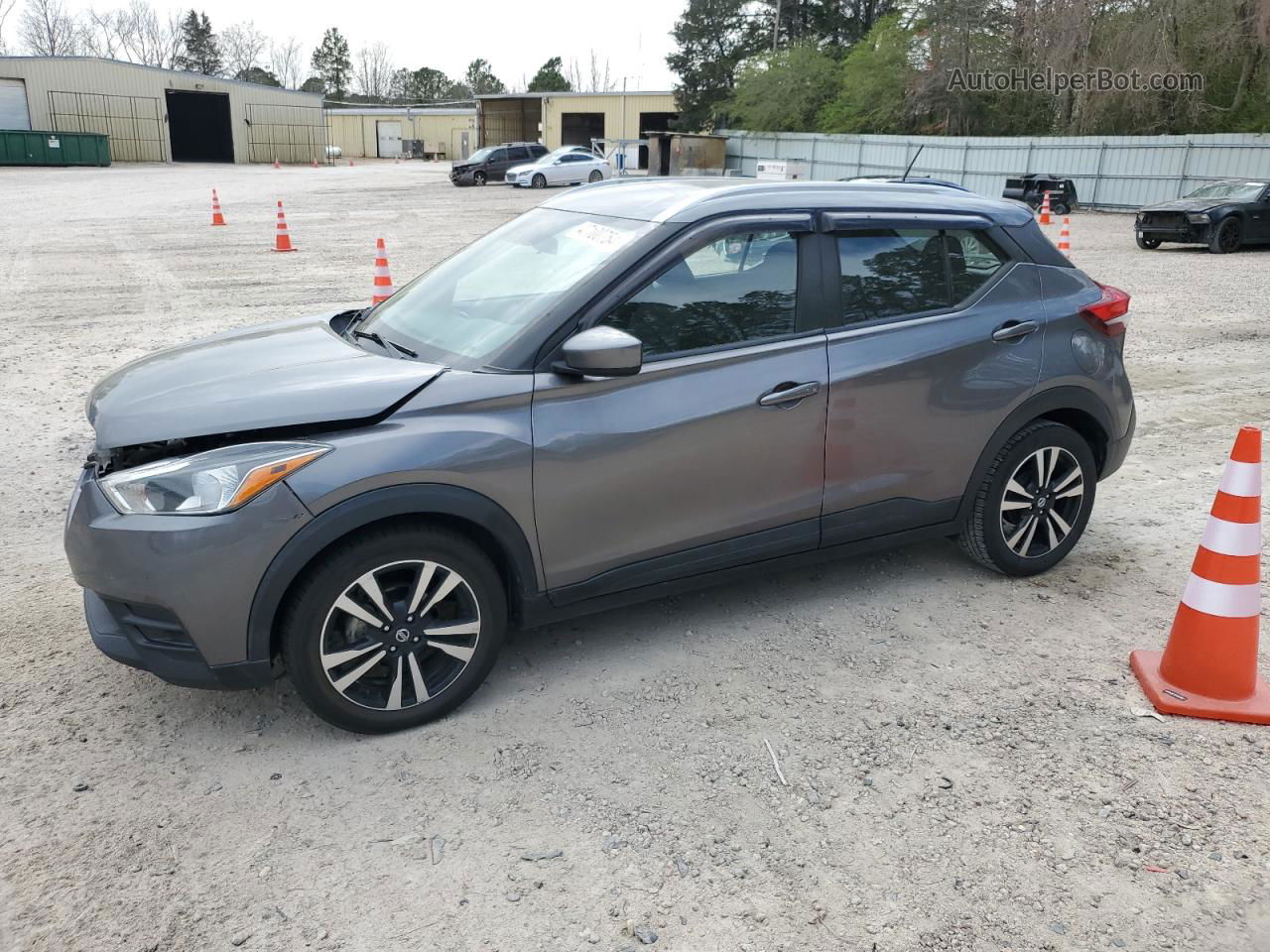 2018 Nissan Kicks S Charcoal vin: 3N1CP5CU0JL519755