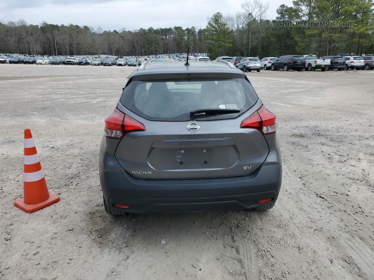 2018 Nissan Kicks S Charcoal vin: 3N1CP5CU0JL519755