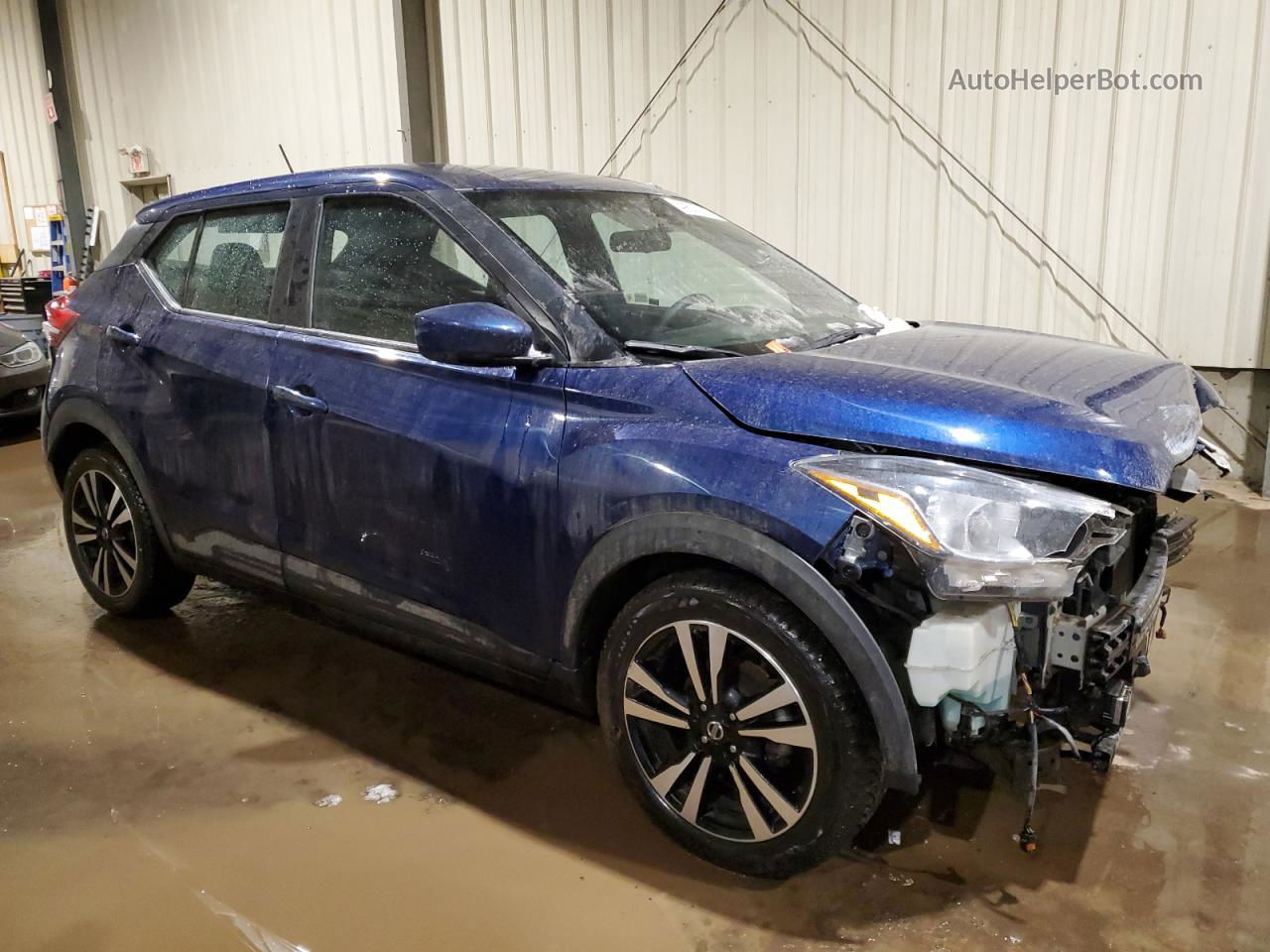 2018 Nissan Kicks S Blue vin: 3N1CP5CU0JL527709