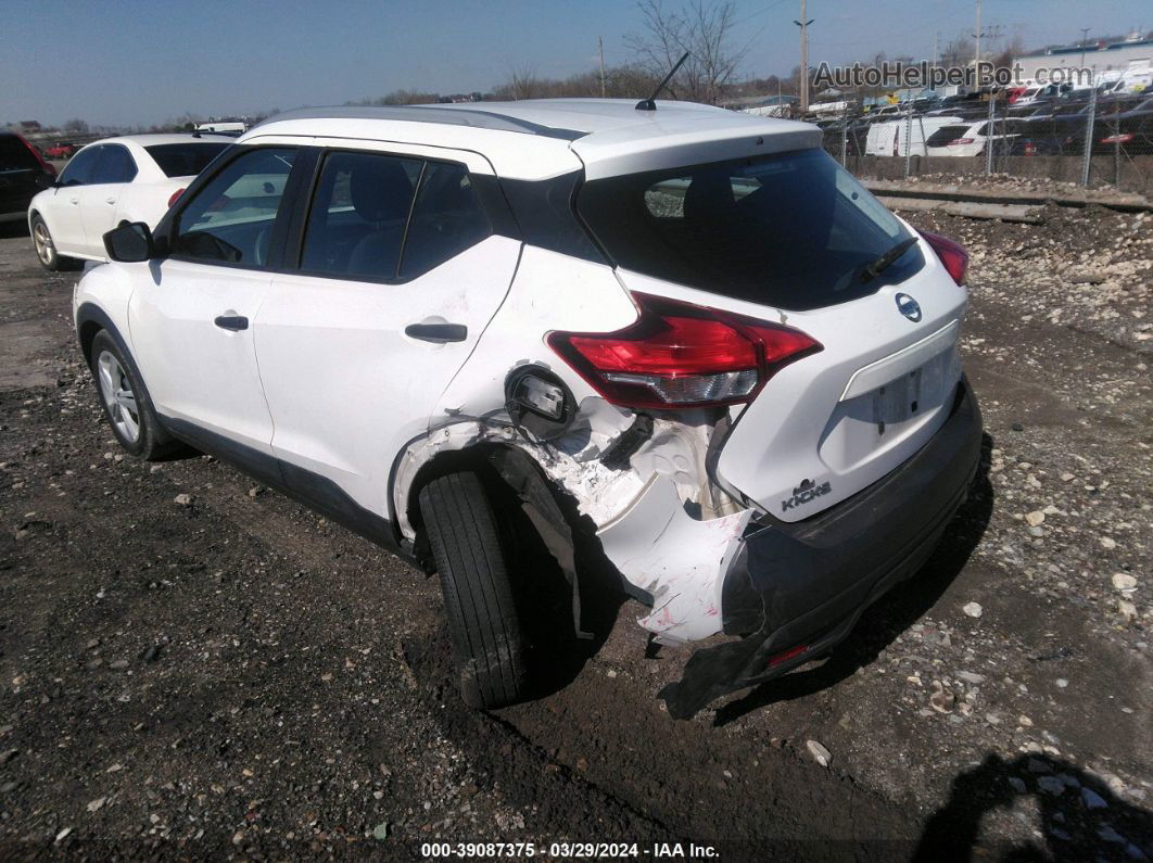 2018 Nissan Kicks S White vin: 3N1CP5CU1JL507307