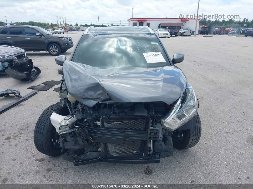 2018 Nissan Kicks Sv Gray vin: 3N1CP5CU1JL517948