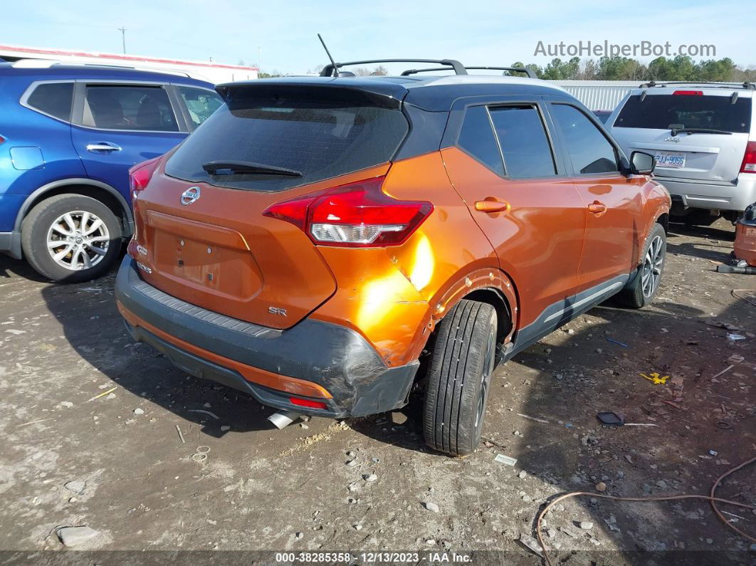 2018 Nissan Kicks Sr Orange vin: 3N1CP5CU3JL509446