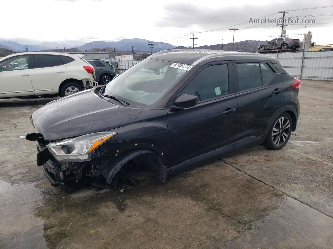 2018 Nissan Kicks S Black vin: 3N1CP5CU3JL523931