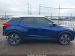 2018 Nissan Kicks Sv Синий vin: 3N1CP5CU3JL529499