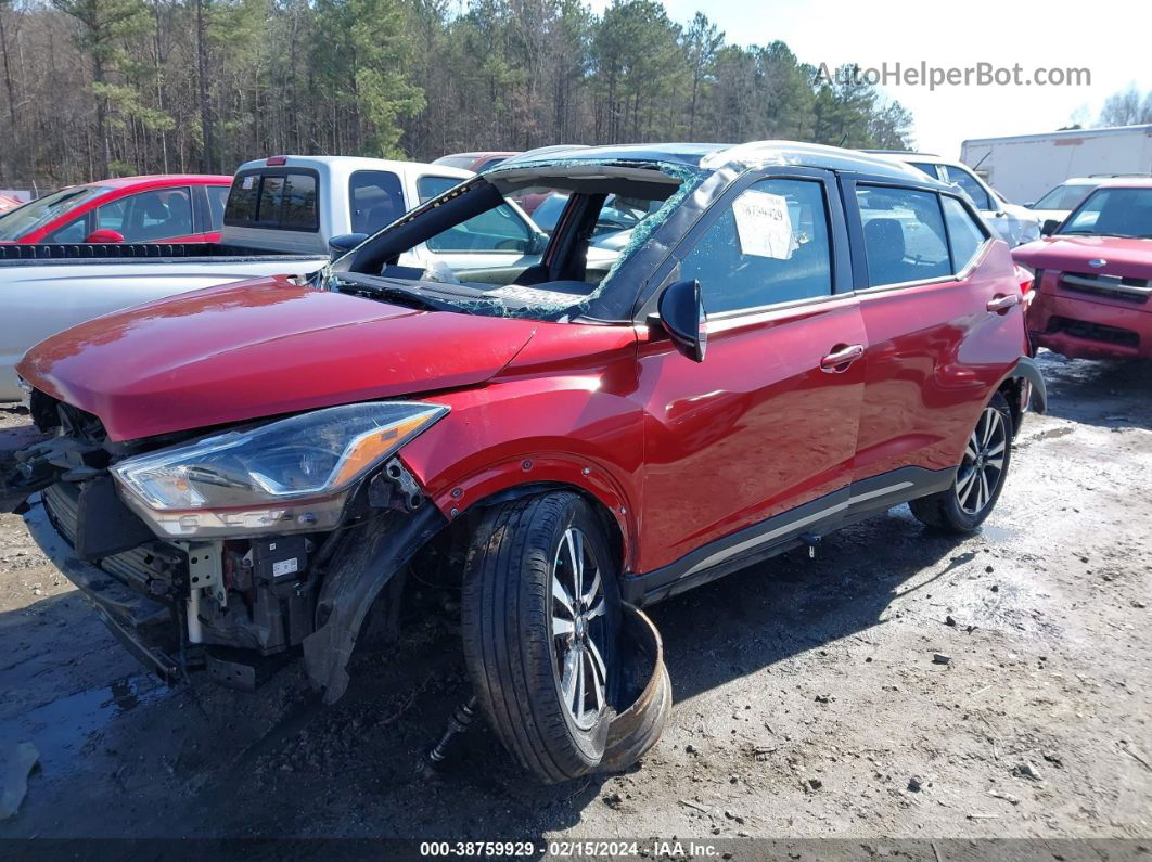 2018 Nissan Kicks Sr Red vin: 3N1CP5CU4JL533884