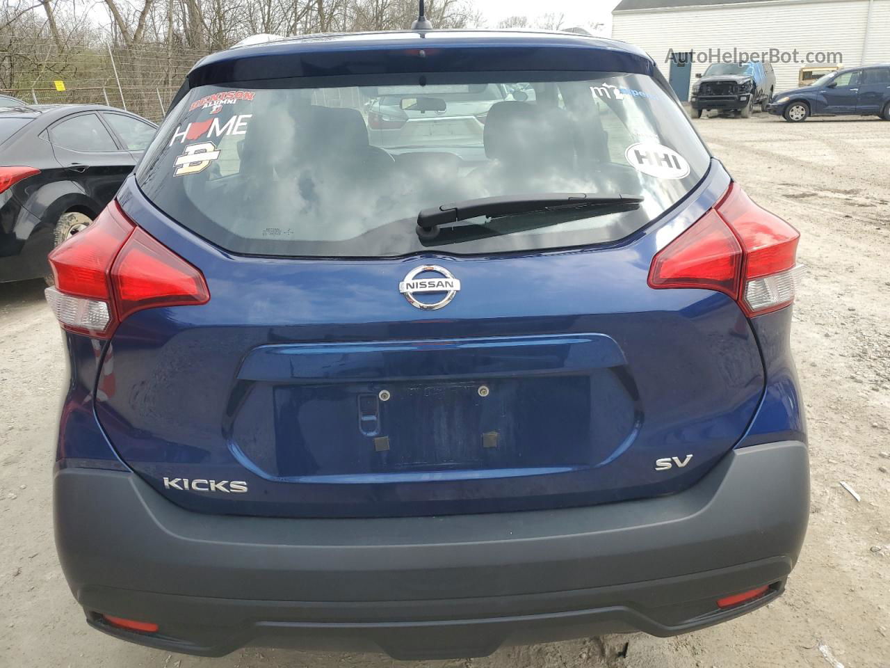 2018 Nissan Kicks S Blue vin: 3N1CP5CU5JL516429