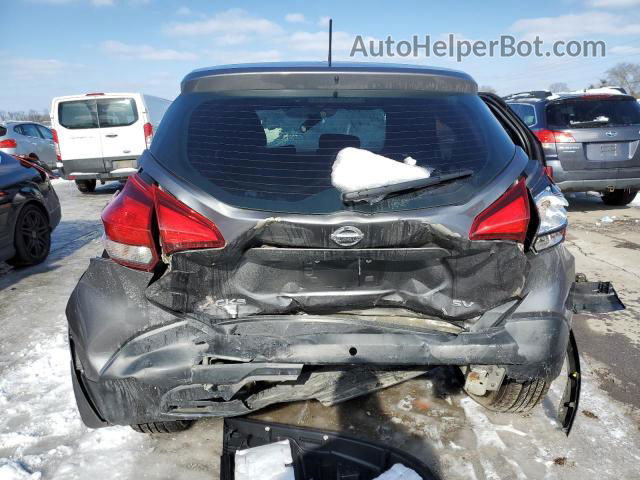 2018 Nissan Kicks S Серый vin: 3N1CP5CU5JL518004