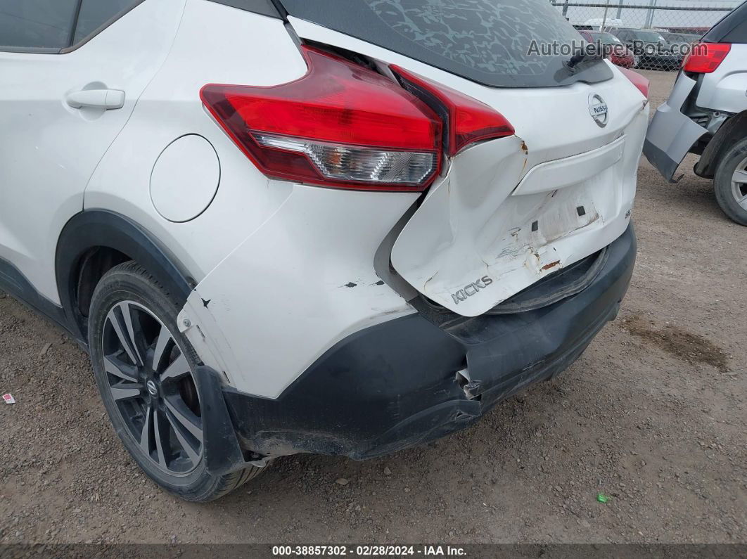 2018 Nissan Kicks Sv White vin: 3N1CP5CU6JL508498