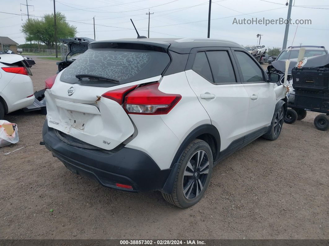 2018 Nissan Kicks Sv White vin: 3N1CP5CU6JL508498