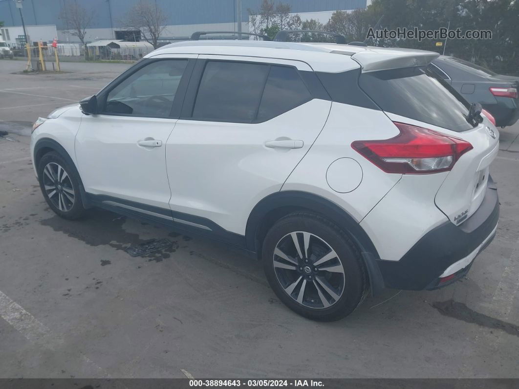 2018 Nissan Kicks Sr White vin: 3N1CP5CU6JL514155