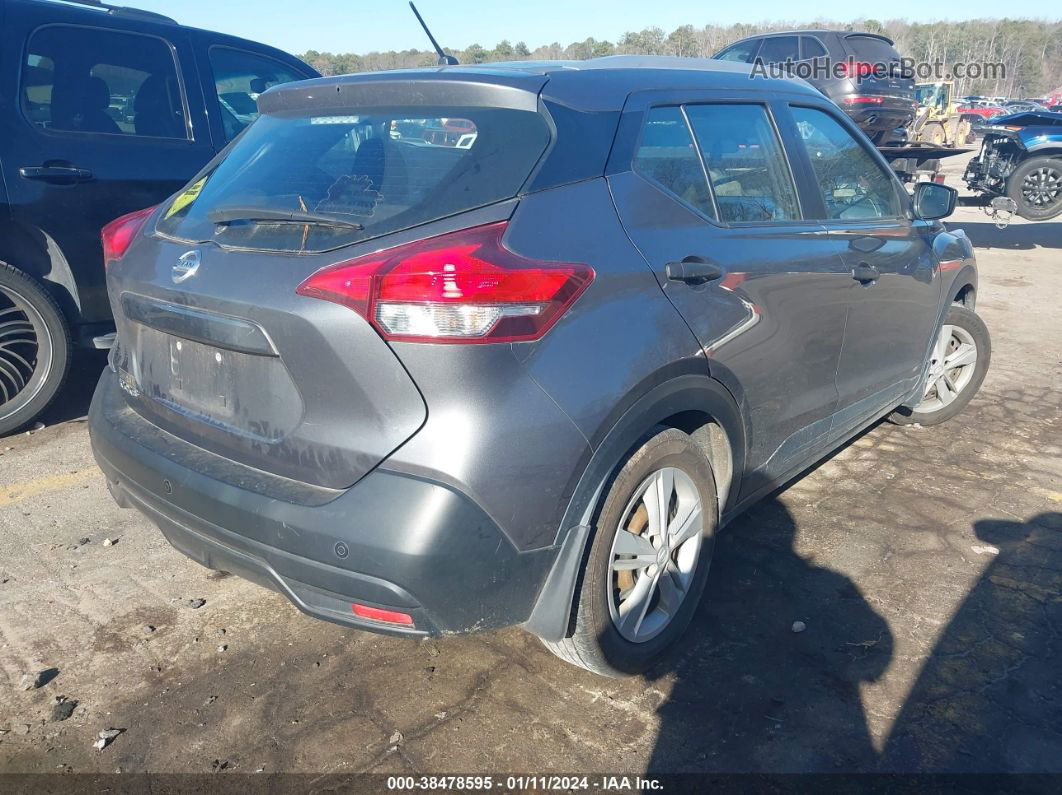 2018 Nissan Kicks S Серый vin: 3N1CP5CU6JL536463