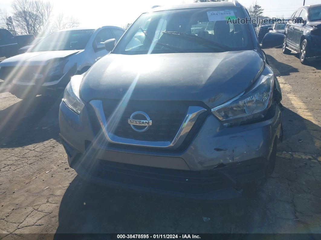 2018 Nissan Kicks S Gray vin: 3N1CP5CU6JL536463