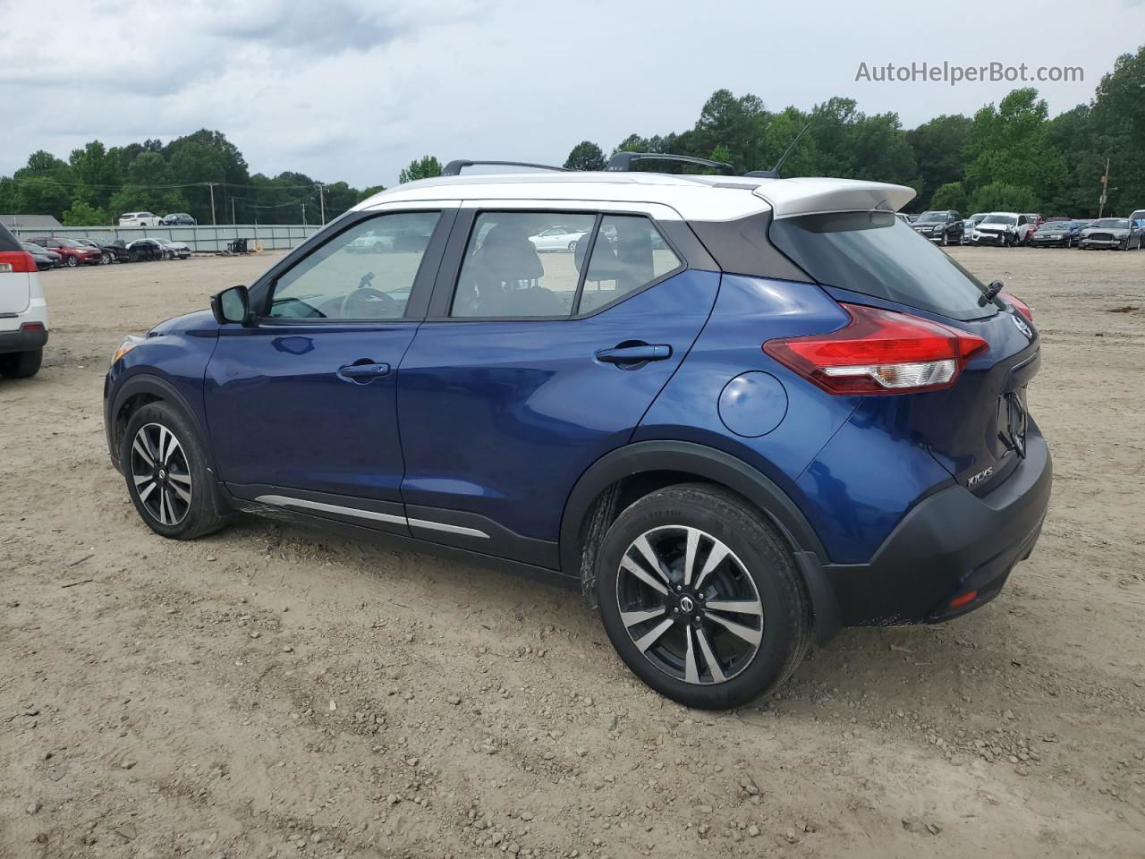 2018 Nissan Kicks S Blue vin: 3N1CP5CU7JL524810