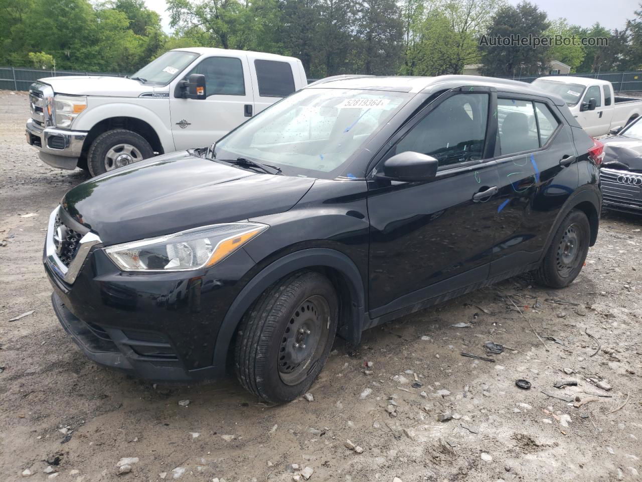 2018 Nissan Kicks S Black vin: 3N1CP5CU8JL541289