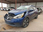 2018 Nissan Kicks Sv Синий vin: 3N1CP5CU9JL530947