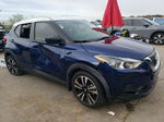 2018 Nissan Kicks S Синий vin: 3N1CP5CU9JL541754