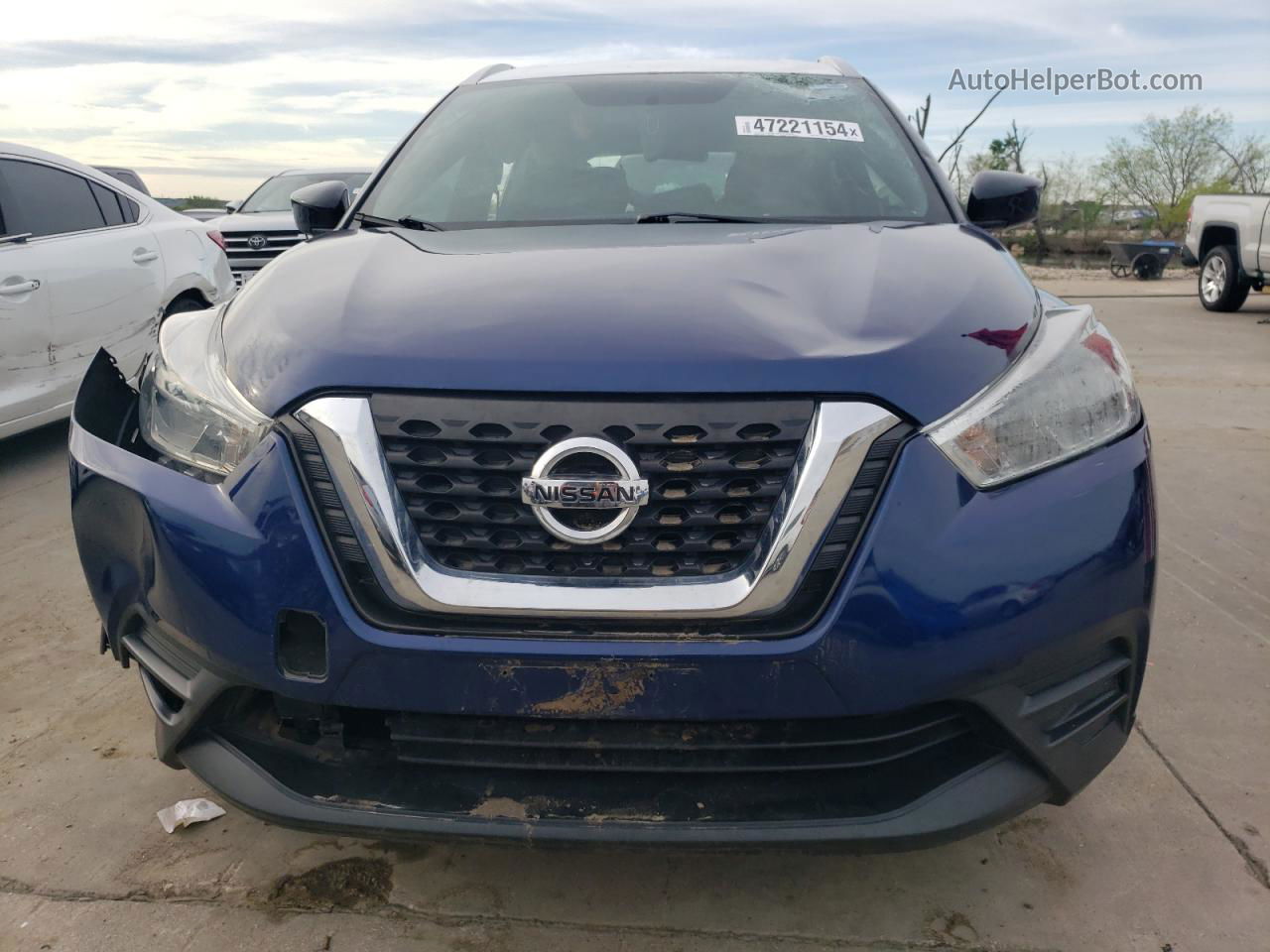 2018 Nissan Kicks S Blue vin: 3N1CP5CU9JL541754