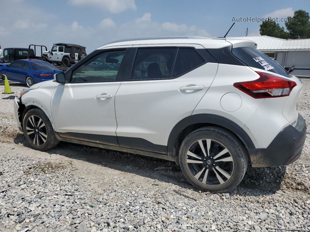 2020 Nissan Kicks Sv White vin: 3N1CP5CV0LL516544