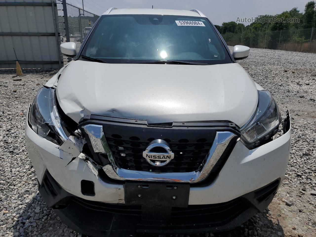 2020 Nissan Kicks Sv White vin: 3N1CP5CV0LL516544