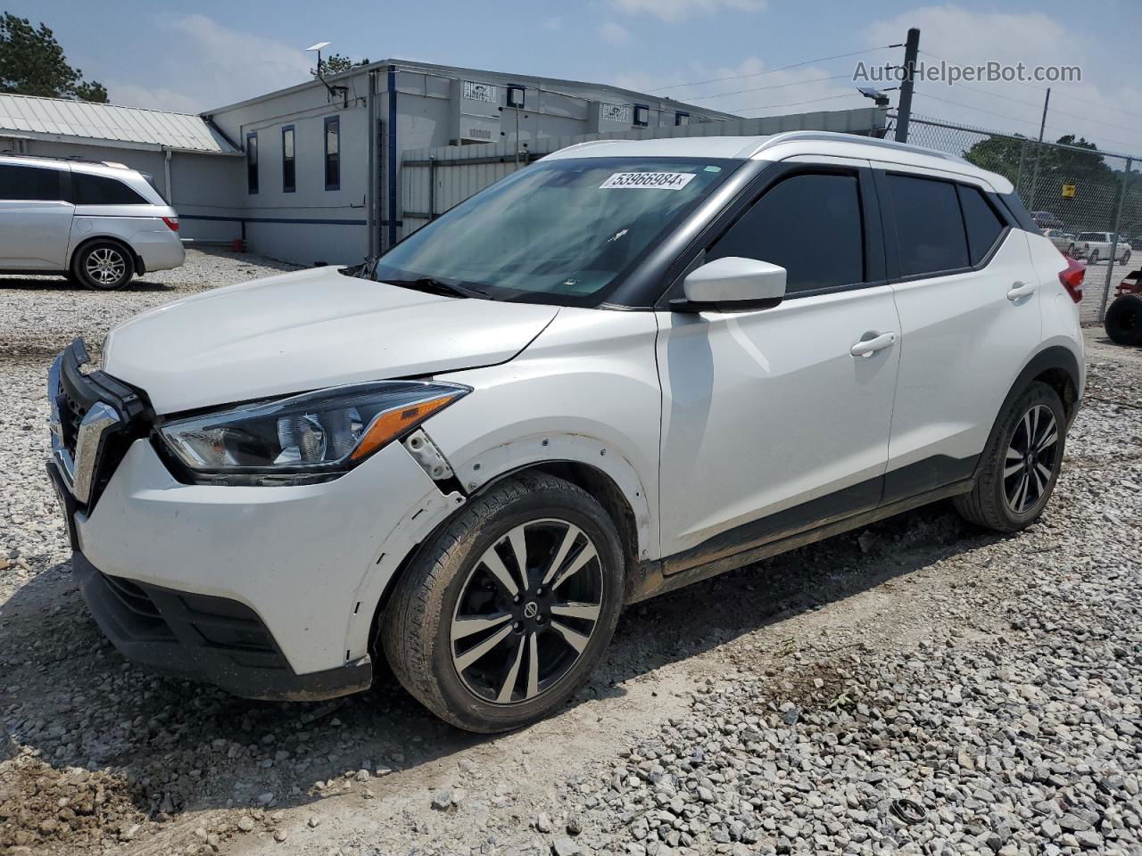 2020 Nissan Kicks Sv White vin: 3N1CP5CV0LL516544