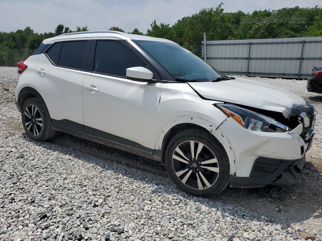 2020 Nissan Kicks Sv White vin: 3N1CP5CV0LL516544