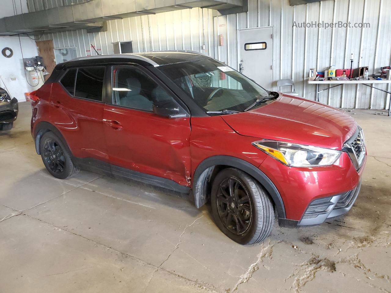 2020 Nissan Kicks Sv Red vin: 3N1CP5CV0LL522828