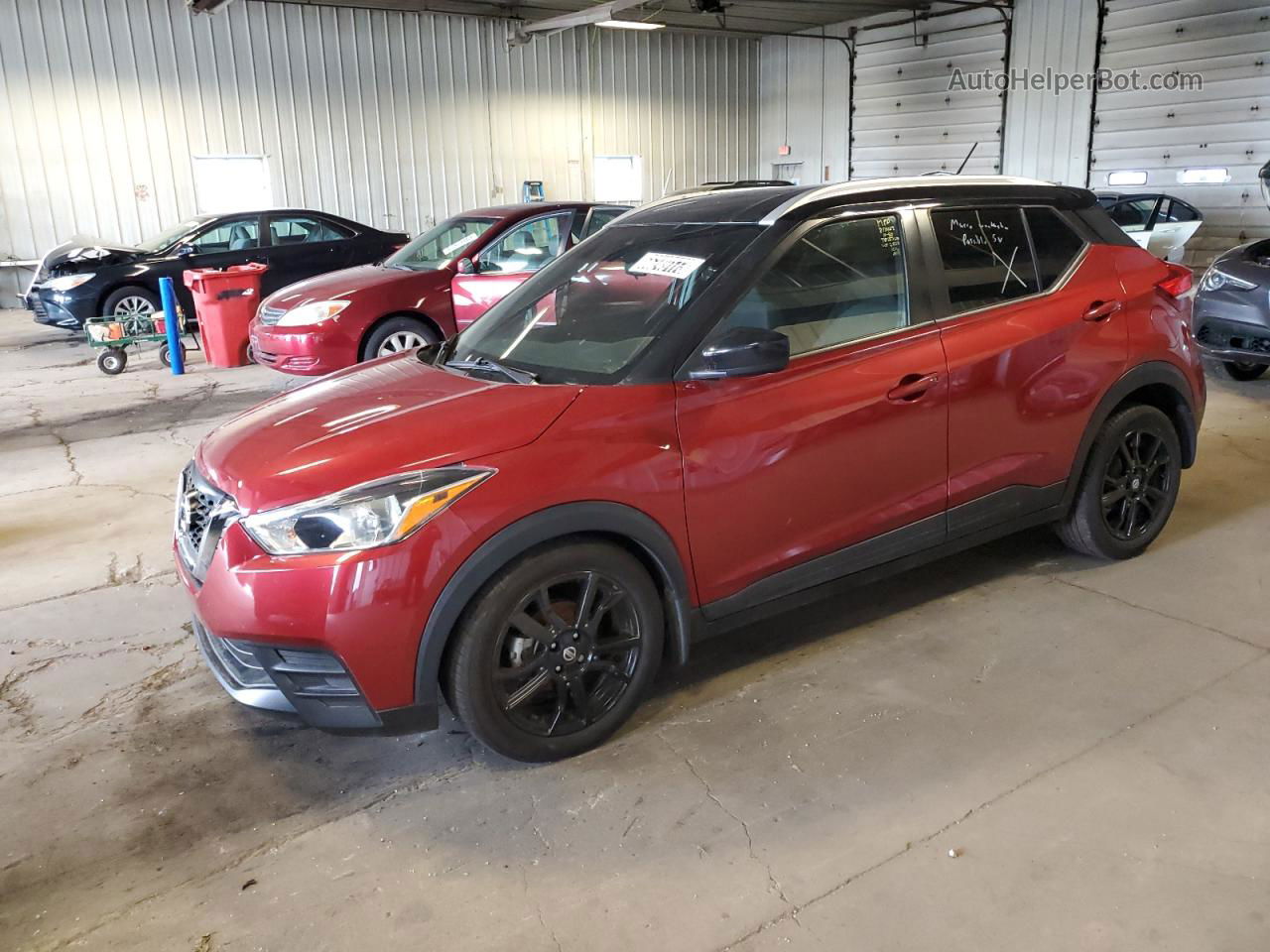 2020 Nissan Kicks Sv Red vin: 3N1CP5CV0LL522828