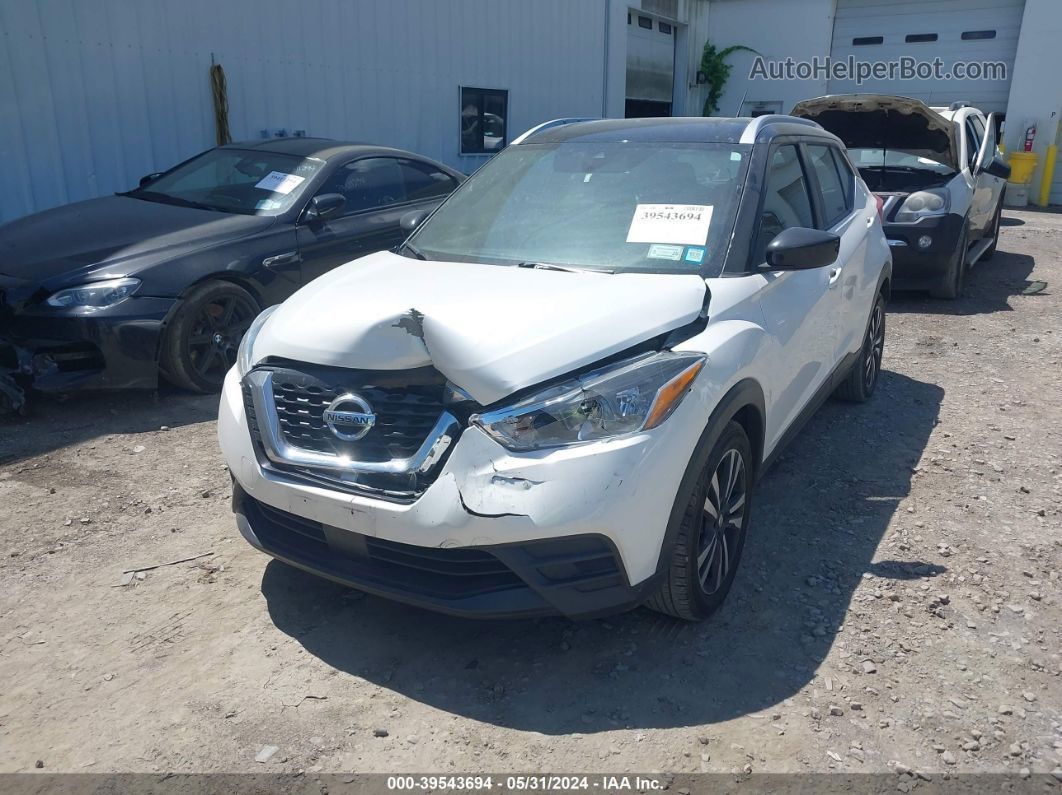 2020 Nissan Kicks Sv Xtronic Cvt White vin: 3N1CP5CV0LL529794