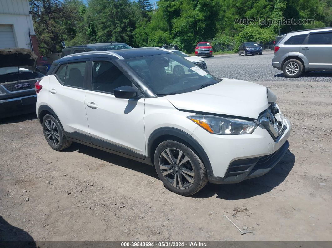 2020 Nissan Kicks Sv Xtronic Cvt White vin: 3N1CP5CV0LL529794