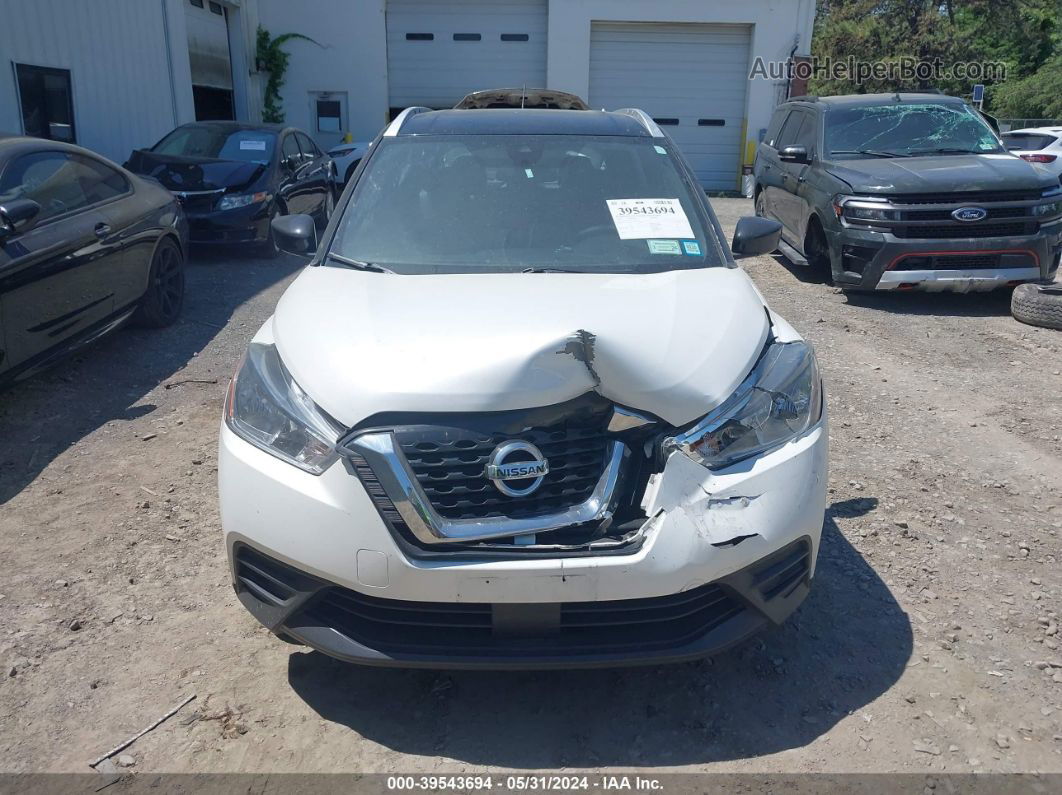 2020 Nissan Kicks Sv Xtronic Cvt White vin: 3N1CP5CV0LL529794