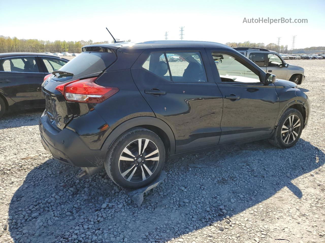 2020 Nissan Kicks Sv Черный vin: 3N1CP5CV0LL541069