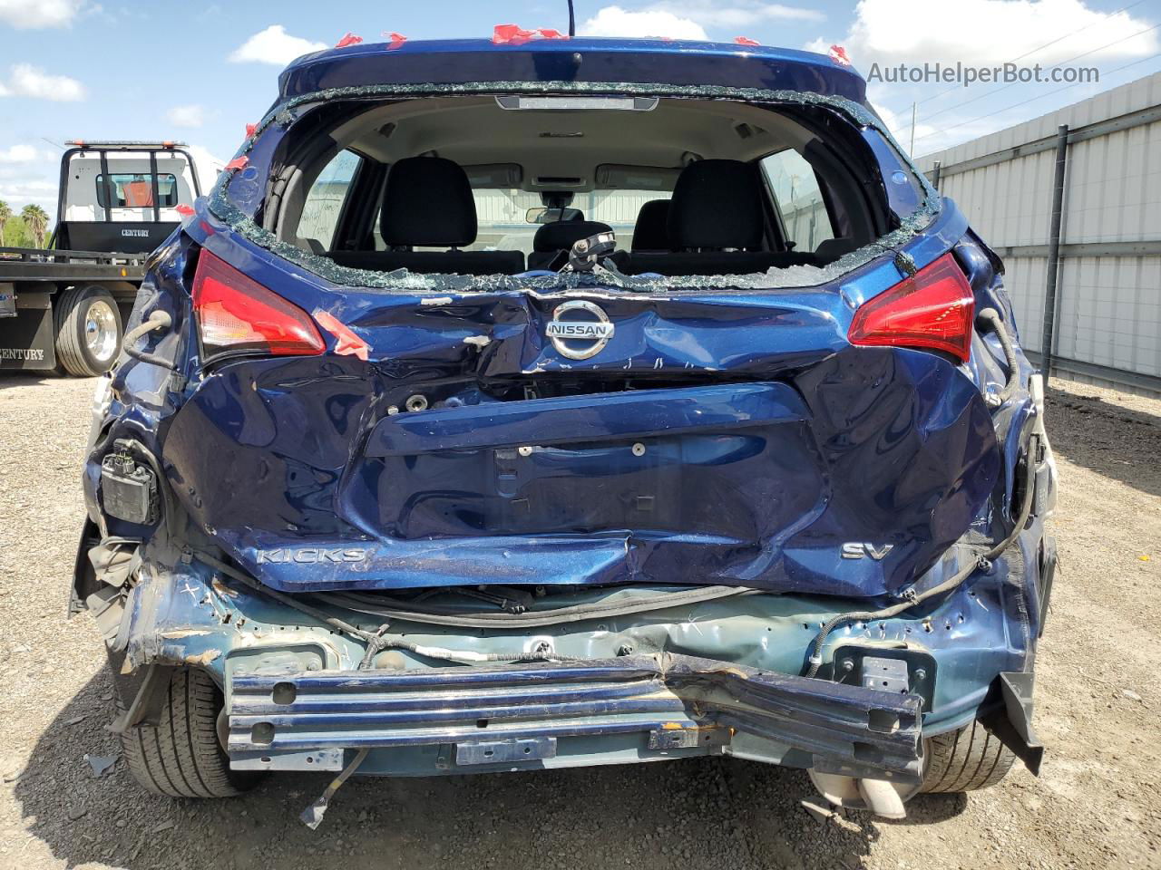 2020 Nissan Kicks Sv Blue vin: 3N1CP5CV0LL572693