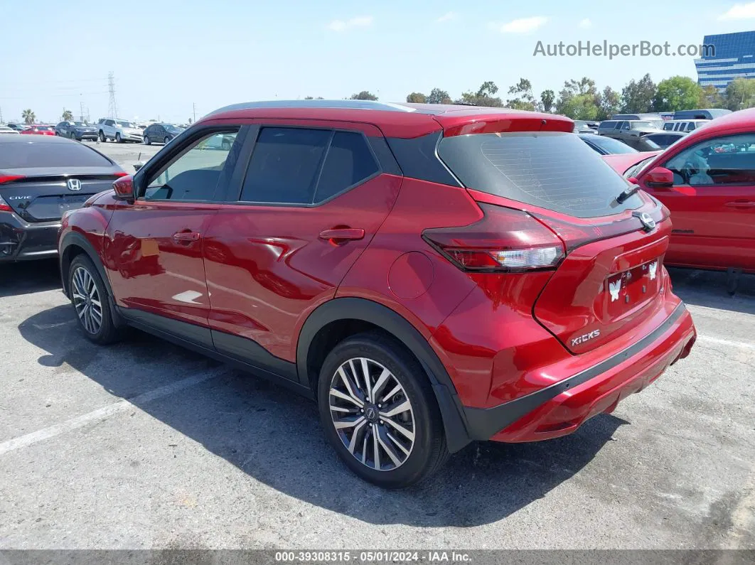 2022 Nissan Kicks Sv Xtronic Cvt Red vin: 3N1CP5CV0NL504798