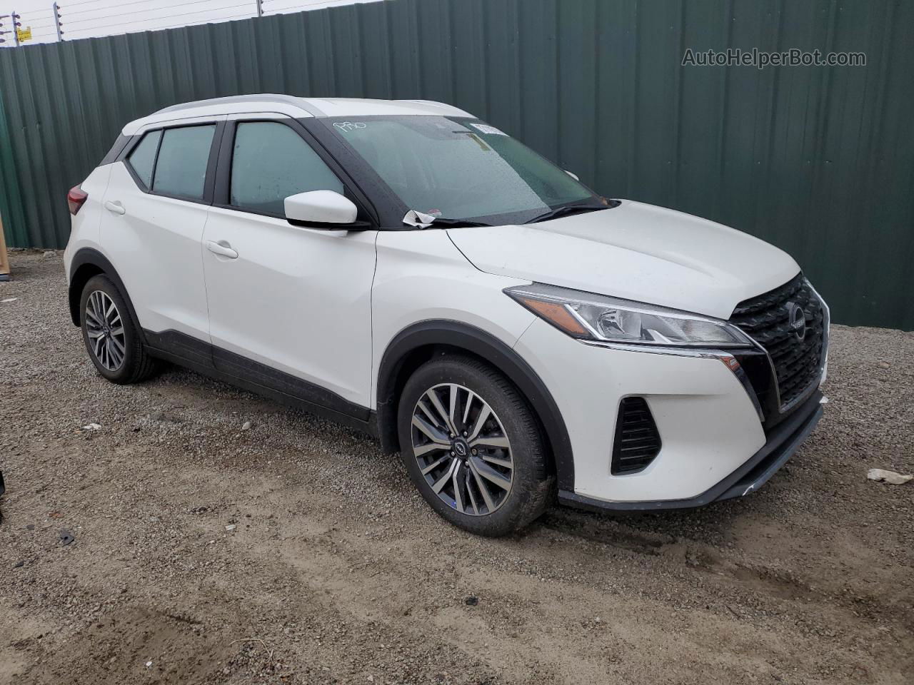 2022 Nissan Kicks Sv White vin: 3N1CP5CV0NL515672