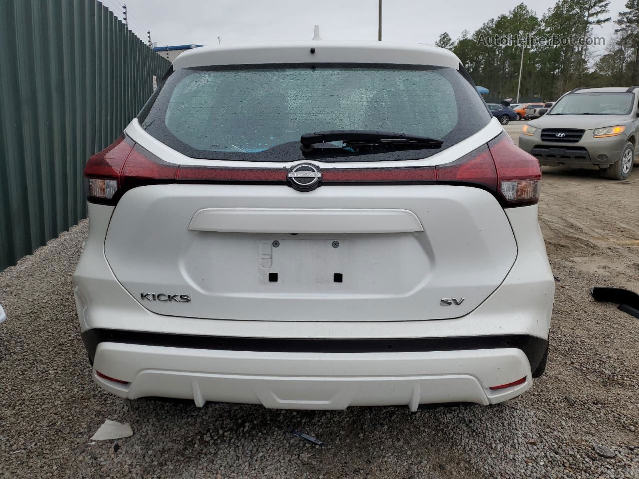 2022 Nissan Kicks Sv White vin: 3N1CP5CV0NL515672