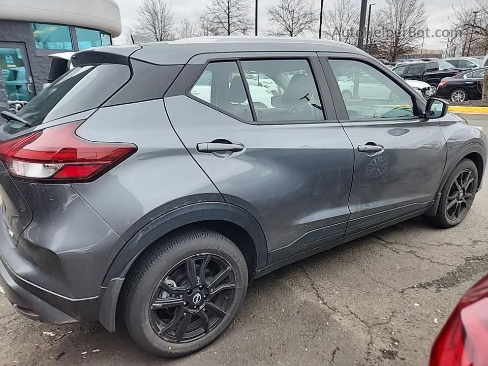 2022 Nissan Kicks Sv Серый vin: 3N1CP5CV0NL532102