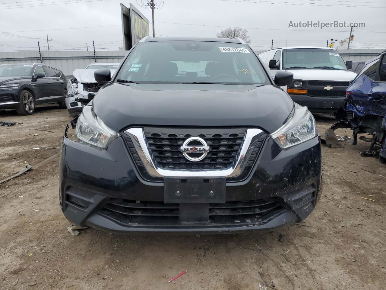 2020 Nissan Kicks Sv Черный vin: 3N1CP5CV1LL479956