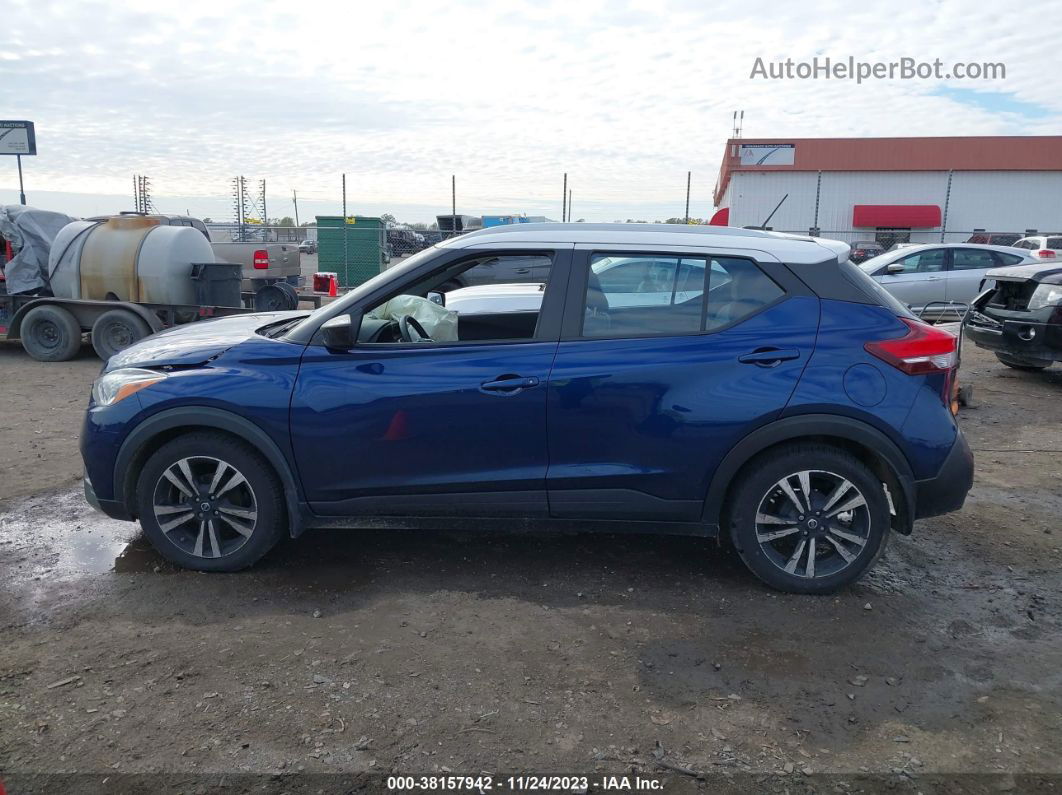 2020 Nissan Kicks Sv Xtronic Cvt Blue vin: 3N1CP5CV1LL490844