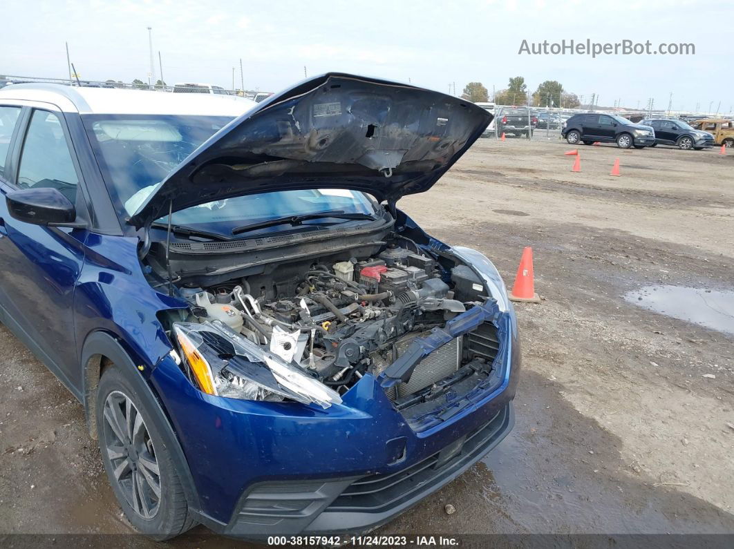 2020 Nissan Kicks Sv Xtronic Cvt Blue vin: 3N1CP5CV1LL490844